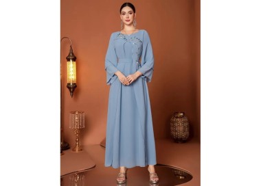 Robe de soirée élégante Bleu Clair
