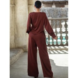 Ensemble chic Soirée 2 pièces Satin