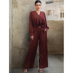 Ensemble chic Soirée 2 pièces Satin