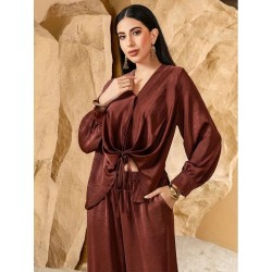Ensemble chic Soirée 2 pièces Satin