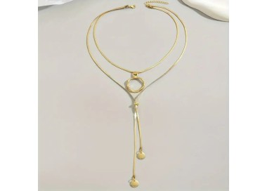 Collier Double Stanless