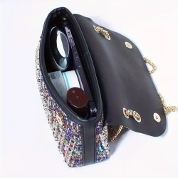 Sac a main perle multicolore