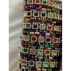 Sac a main perle multicolore