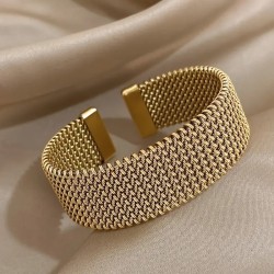 Bracelet Maille Chic plaqué or 18K