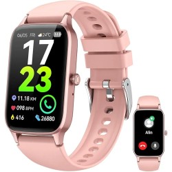 Smartwatch Montre Connectée Femme 1.57"- IOS et Android - Rose Doré - NEUVE