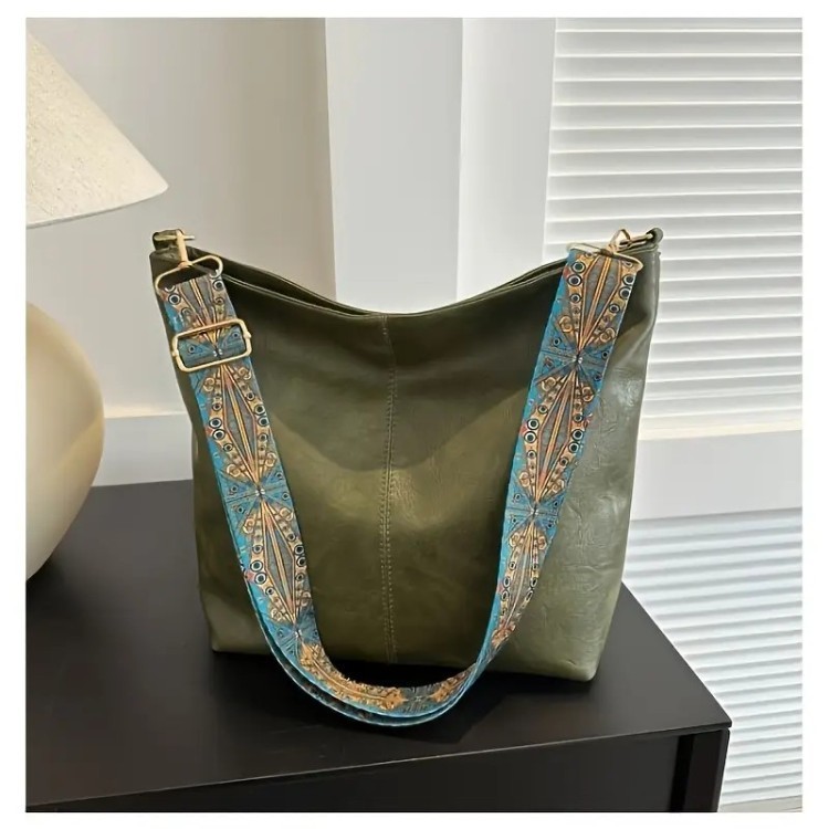 Sac à bandoulière décontracté - VERT KAKI