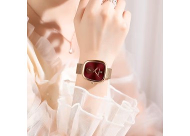 Montre Chic Femme - ROUGE