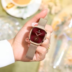 Montre Chic Femme - ROUGE