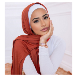 Foulard Coton Orange