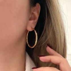 Boucle d'oreille Inoxydable