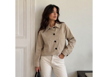 Veste Femme Chic CREME