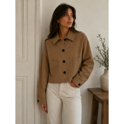 Veste Femme Chic MARRON CLAIR