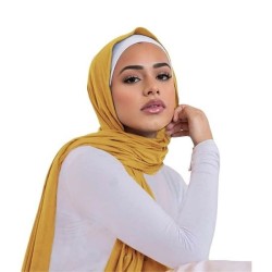 Foulard Coton _  Jaune