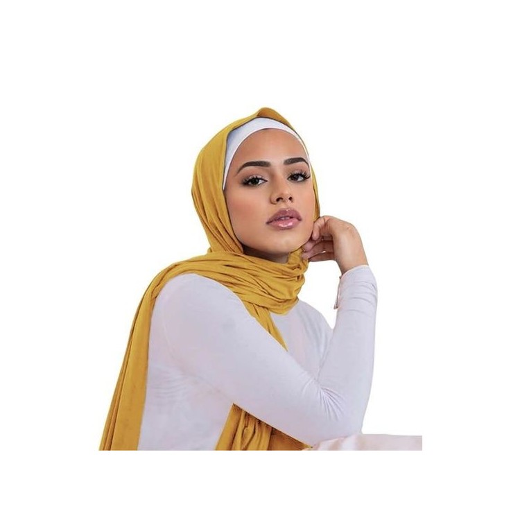 Foulard Coton _  Jaune