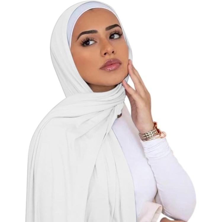 Foulard Coton _  Blanc