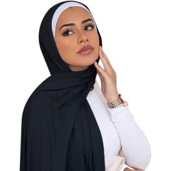 Foulard Coton _ Noir
