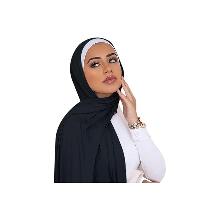Foulard Coton _ Noir