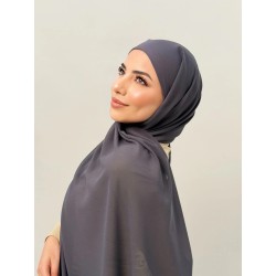Foulard Chiffon _ Gris