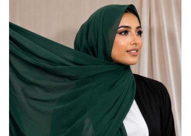 Foulard Chiffon _ Vert