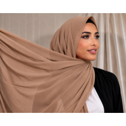 Foulard Chiffon _ Cappuccino