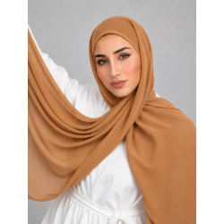 Foulard Chiffon _ Caramel