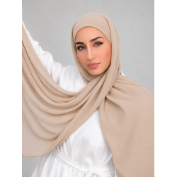 Foulard Chiffon _ Beige