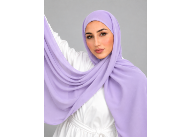 Foulard Chiffon _ Parme