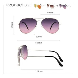 Lunette de soleil  Femme et  Homme, Anti UV Lunette de Soleil Polarisante avec Verres Teint