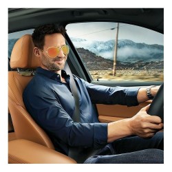 Lunette de soleil  Femme et  Homme, Anti UV Lunette de Soleil Polarisante avec Verres Teint